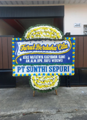 Papan Bunga Duka di Koto Tinggi