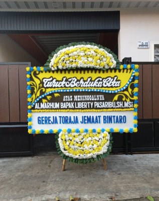 Papan Bunga Duka di Koto Tinggi